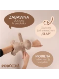 DOUDOU ET COMPAGNIE DOUDOU pluszowa bransoletka slap leniwiec Podcoll Histoire d'Ours beżowy