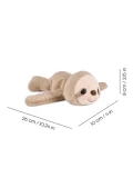 DOUDOU ET COMPAGNIE DOUDOU pluszowa bransoletka slap leniwiec Podcoll Histoire d'Ours beżowy