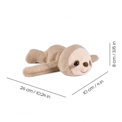 DOUDOU ET COMPAGNIE DOUDOU pluszowa bransoletka slap leniwiec Podcoll Histoire d'Ours beżowy