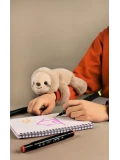 DOUDOU ET COMPAGNIE DOUDOU pluszowa bransoletka slap leniwiec Podcoll Histoire d'Ours beżowy
