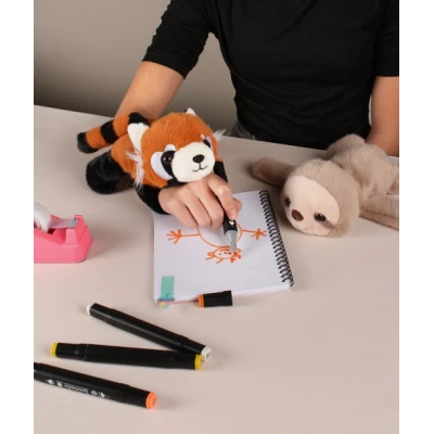 DOUDOU ET COMPAGNIE DOUDOU pluszowa bransoletka slap leniwiec Podcoll Histoire d'Ours beżowy