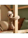 DOUDOU ET COMPAGNIE DOUDOU pluszowa bransoletka slap leniwiec Podcoll Histoire d'Ours beżowy