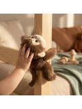 DOUDOU ET COMPAGNIE DOUDOU pluszowa bransoletka slap małpa Podcoll Histoire d'Ours brązowy