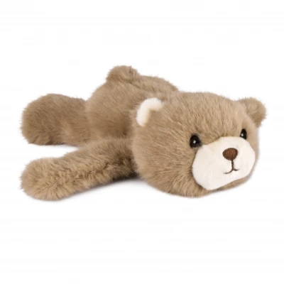 DOUDOU ET COMPAGNIE DOUDOU pluszowa bransoletka slap miś Podcoll Histoire d'Ours jasny brązowy