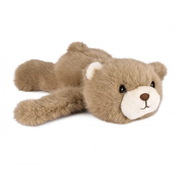DOUDOU ET COMPAGNIE DOUDOU pluszowa bransoletka slap miś Podcoll Histoire d'Ours jasny brązowy