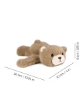 DOUDOU ET COMPAGNIE DOUDOU pluszowa bransoletka slap miś Podcoll Histoire d'Ours jasny brązowy