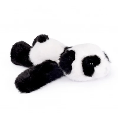 DOUDOU ET COMPAGNIE DOUDOU pluszowa bransoletka slap panda Podcoll Histoire d'Ours biały