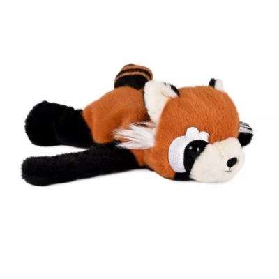 DOUDOU ET COMPAGNIE DOUDOU pluszowa bransoletka slap panda ruda Podcoll Histoire d'Ours pomarańczowy