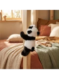 DOUDOU ET COMPAGNIE DOUDOU pluszowa bransoletka slap panda Podcoll Histoire d'Ours biały