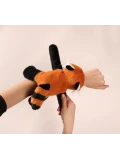 DOUDOU ET COMPAGNIE DOUDOU pluszowa bransoletka slap panda ruda Podcoll Histoire d'Ours pomarańczowy