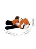 DOUDOU ET COMPAGNIE DOUDOU pluszowa bransoletka slap panda ruda Podcoll Histoire d'Ours pomarańczowy