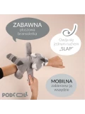 DOUDOU ET COMPAGNIE DOUDOU pluszowa bransoletka slap szop Podcoll Histoire d'Ours szary