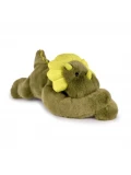 DOUDOU ET COMPAGNIE DOUDOU obciążeniowy pluszowy dinozaur Podcoll Histoire d'Ours 50 cm ciemny zielony