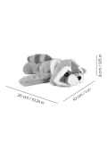 DOUDOU ET COMPAGNIE DOUDOU pluszowa bransoletka slap szop Podcoll Histoire d'Ours szary