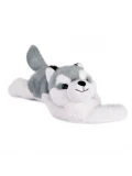 DOUDOU ET COMPAGNIE DOUDOU obciążeniowy pluszowy pies husky Podcoll Histoire d'Ours 50 cm jasny szary