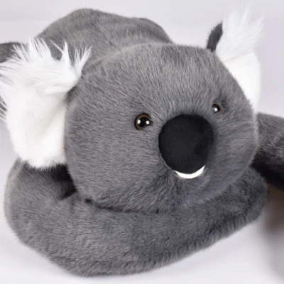 DOUDOU ET COMPAGNIE DOUDOU obciążeniowy pluszowy koala Podcoll Histoire d'Ours 75 cm ciemny szary