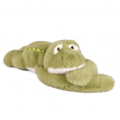 DOUDOU ET COMPAGNIE DOUDOU obciążeniowy pluszowy krokodyl Podcoll Histoire d'Ours 50 cm zielony