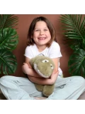 DOUDOU ET COMPAGNIE DOUDOU obciążeniowy pluszowy krokodyl Podcoll Histoire d'Ours 50 cm zielony