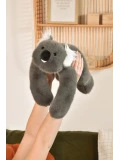 DOUDOU ET COMPAGNIE DOUDOU obciążeniowy pluszowy koala Podcoll Histoire d'Ours 50 cm ciemny szary