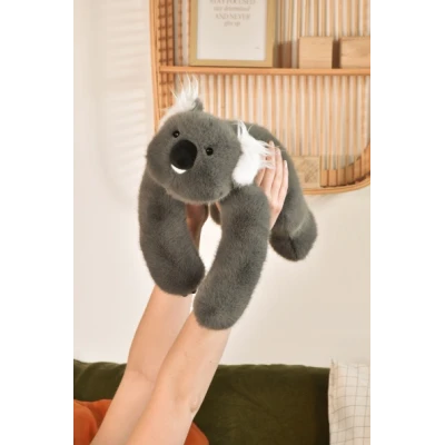 DOUDOU ET COMPAGNIE DOUDOU obciążeniowy pluszowy koala Podcoll Histoire d'Ours 50 cm ciemny szary