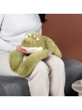 DOUDOU ET COMPAGNIE DOUDOU obciążeniowy pluszowy krokodyl Podcoll Histoire d'Ours 50 cm zielony