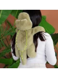 DOUDOU ET COMPAGNIE DOUDOU obciążeniowy pluszowy krokodyl Podcoll Histoire d'Ours 50 cm zielony