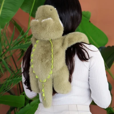 DOUDOU ET COMPAGNIE DOUDOU obciążeniowy pluszowy krokodyl Podcoll Histoire d'Ours 50 cm zielony