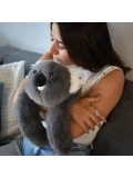 DOUDOU ET COMPAGNIE DOUDOU obciążeniowy pluszowy koala Podcoll Histoire d'Ours 50 cm ciemny szary