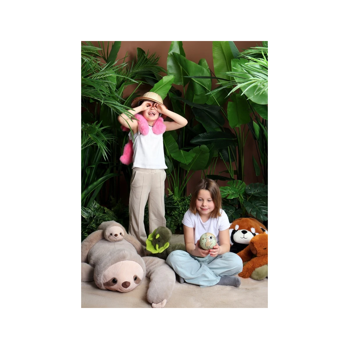 DOUDOU ET COMPAGNIE DOUDOU obciążeniowy pluszowy leniwiec Podcoll Histoire d'Ours 100 cm beżowy