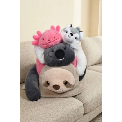 DOUDOU ET COMPAGNIE DOUDOU obciążeniowy pluszowy leniwiec Podcoll Histoire d'Ours 100 cm beżowy