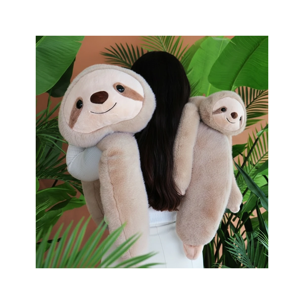 DOUDOU ET COMPAGNIE DOUDOU obciążeniowy pluszowy leniwiec Podcoll Histoire d'Ours 50 cm beżowy