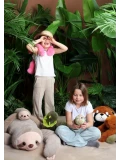DOUDOU ET COMPAGNIE DOUDOU obciążeniowy pluszowy leniwiec Podcoll Histoire d'Ours 50 cm beżowy