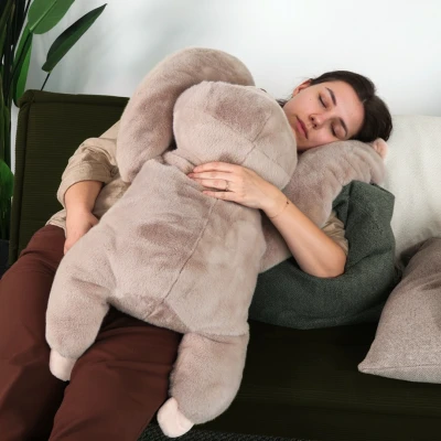 DOUDOU ET COMPAGNIE DOUDOU obciążeniowy pluszowy leniwiec Podcoll Histoire d'Ours 100 cm beżowy