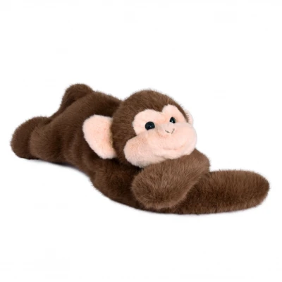 DOUDOU ET COMPAGNIE DOUDOU obciążeniowa pluszowa małpka Podcoll Histoire d'Ours 50 cm brązowy
