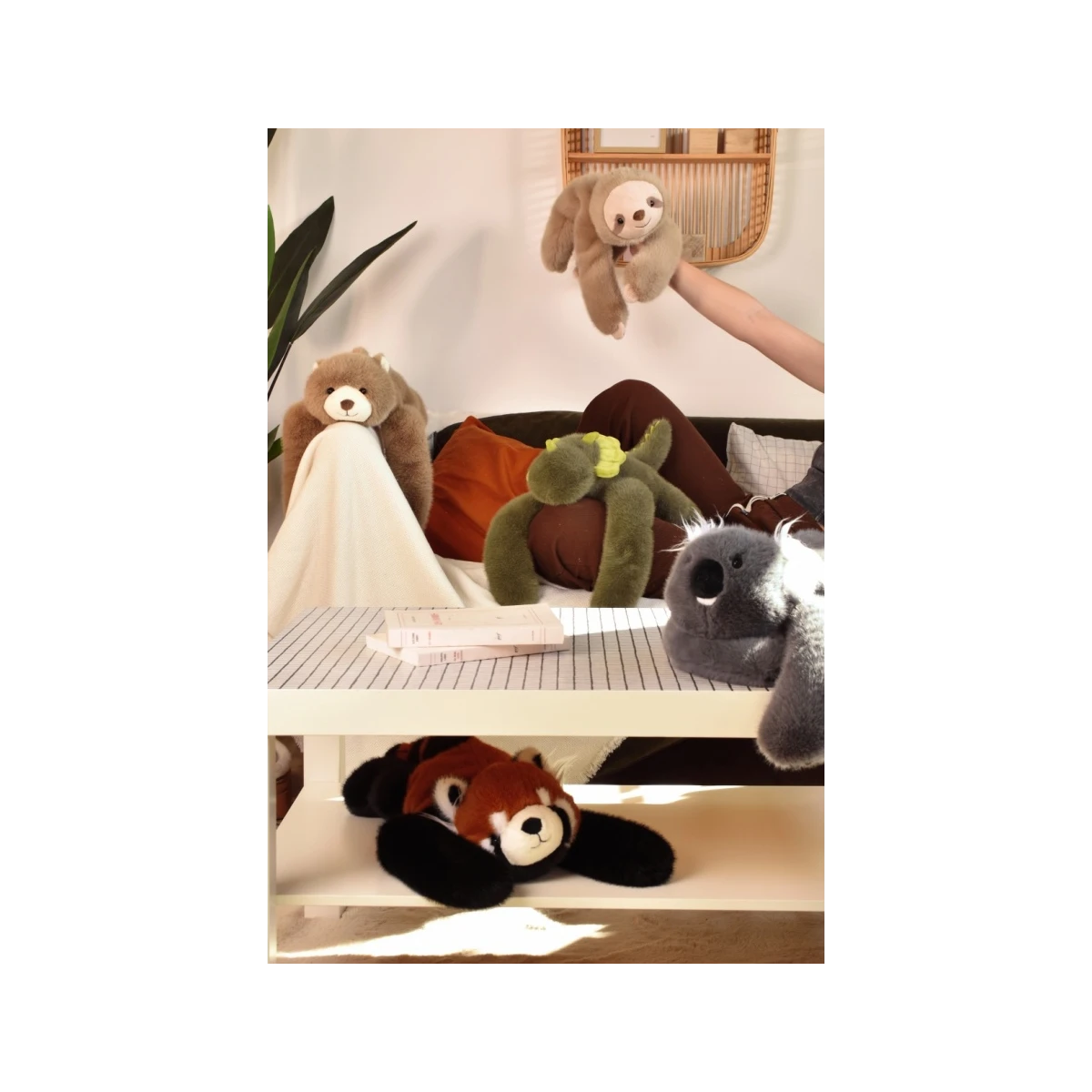 DOUDOU ET COMPAGNIE DOUDOU obciążeniowy pluszowy leniwiec Podcoll Histoire d'Ours 50 cm beżowy