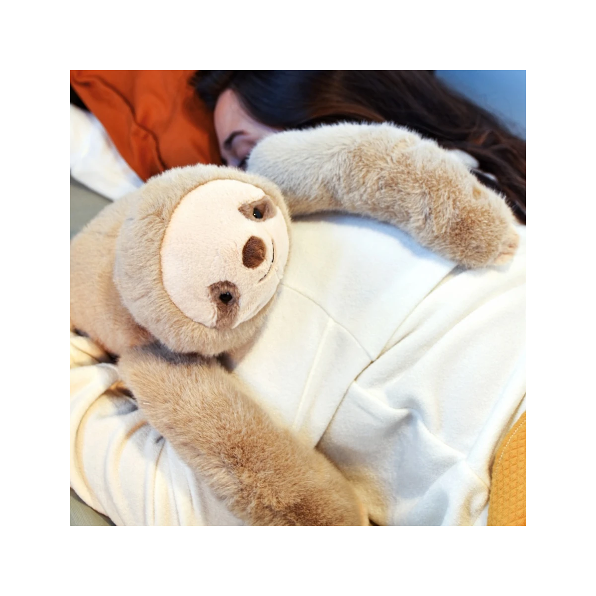DOUDOU ET COMPAGNIE DOUDOU obciążeniowy pluszowy leniwiec Podcoll Histoire d'Ours 50 cm beżowy