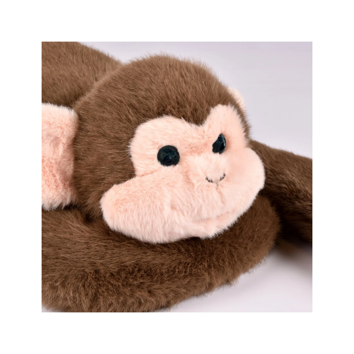 DOUDOU ET COMPAGNIE DOUDOU obciążeniowa pluszowa małpka Podcoll Histoire d'Ours 50 cm brązowy
