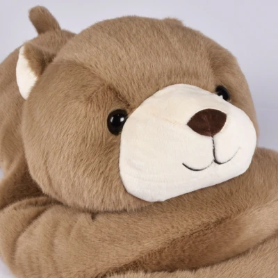 DOUDOU ET COMPAGNIE DOUDOU obciążeniowy pluszowy miś Podcoll Histoire d'Ours 100 cm jasny brązowy