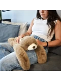 DOUDOU ET COMPAGNIE DOUDOU obciążeniowy pluszowy miś Podcoll Histoire d'Ours 50 cm jasny brązowy