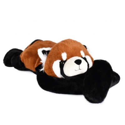 DOUDOU ET COMPAGNIE DOUDOU obciążeniowa pluszowa panda ruda Podcoll Histoire d'Ours 100 cm pomarańczowy