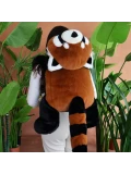 DOUDOU ET COMPAGNIE DOUDOU obciążeniowa pluszowa panda ruda Podcoll Histoire d'Ours 100 cm pomarańczowy
