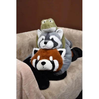 DOUDOU ET COMPAGNIE DOUDOU obciążeniowa pluszowa panda ruda Podcoll Histoire d'Ours 100 cm pomarańczowy