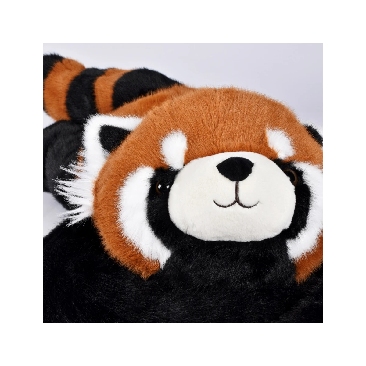 DOUDOU ET COMPAGNIE DOUDOU obciążeniowa pluszowa panda ruda Podcoll Histoire d'Ours 75 cm pomarańczowy
