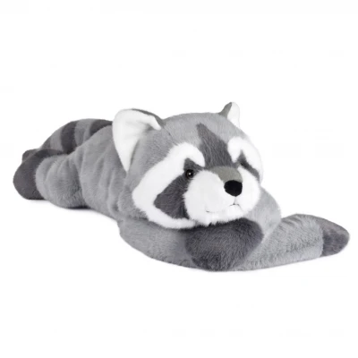 DOUDOU ET COMPAGNIE DOUDOU obciążeniowy pluszowy szop pracz Podcoll Histoire d'Ours 75 cm szary