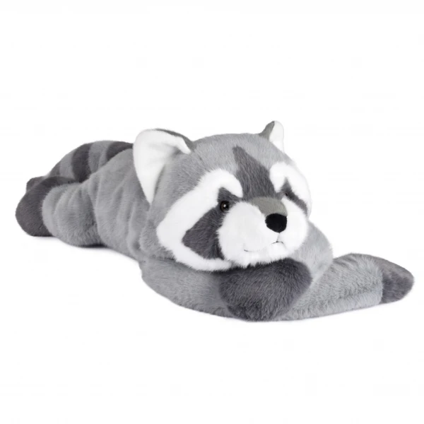 DOUDOU ET COMPAGNIE DOUDOU obciążeniowy pluszowy szop pracz Podcoll Histoire d'Ours 75 cm szary