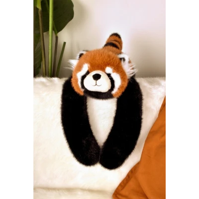 DOUDOU ET COMPAGNIE DOUDOU obciążeniowa pluszowa panda ruda Podcoll Histoire d'Ours 50 cm pomarańczowy