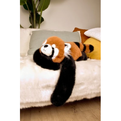 DOUDOU ET COMPAGNIE DOUDOU obciążeniowa pluszowa panda ruda Podcoll Histoire d'Ours 50 cm pomarańczowy