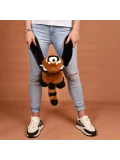 DOUDOU ET COMPAGNIE DOUDOU obciążeniowa pluszowa panda ruda Podcoll Histoire d'Ours 50 cm pomarańczowy
