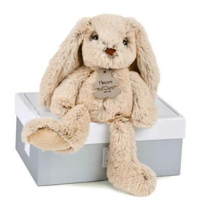 DOUDOU ET COMPAGNIE DOUDOU pluszowy królik Histoire d'Ours 25 cm beżowy