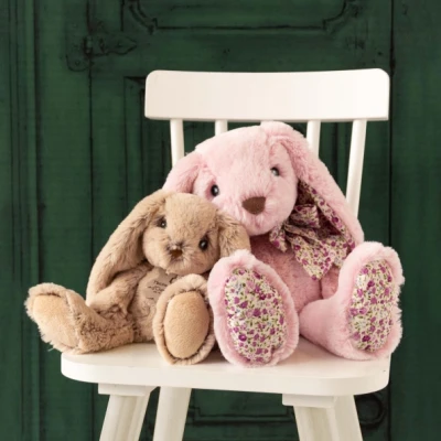 DOUDOU ET COMPAGNIE DOUDOU pluszowy królik Histoire d'Ours 25 cm beżowy